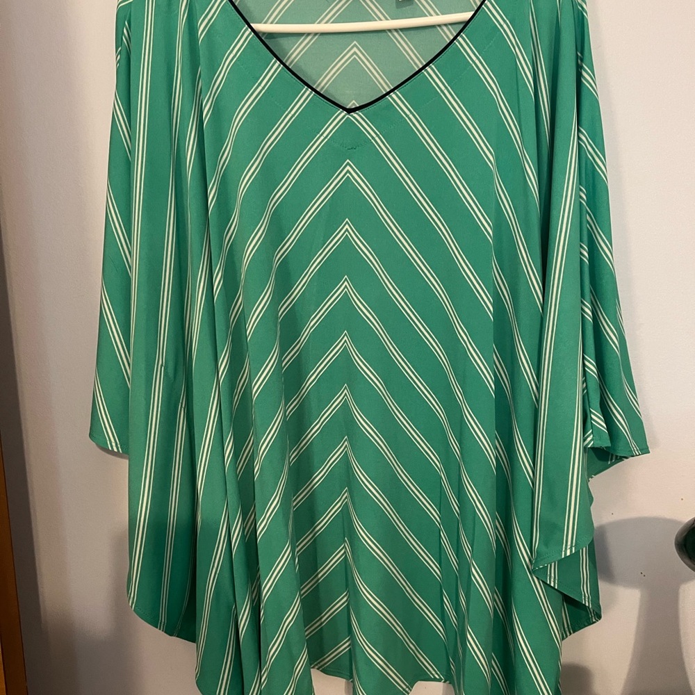 Lot of 8 Womens Size 2X Dress Tops Torrid and Other Brands Wonderful Condition - Picture 5 of 14